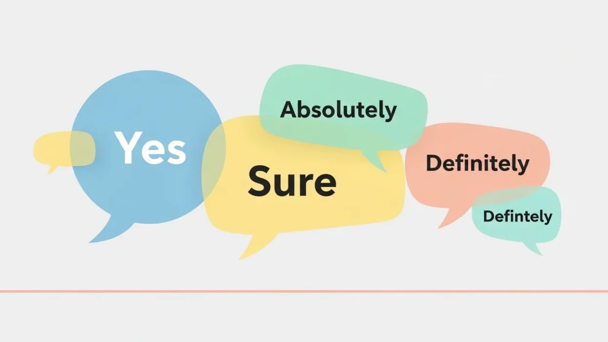 Other Ways to Say Yes