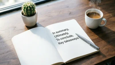 Other Ways to Say In Conclusion