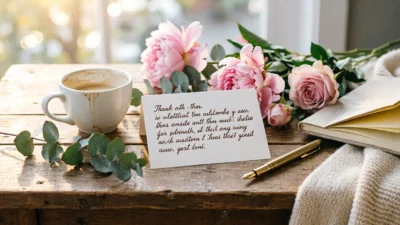 other ways to say thank you for your kind words