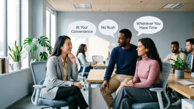 professional ways to say no pressure