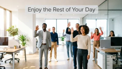 other ways to say enjoy the rest of your day