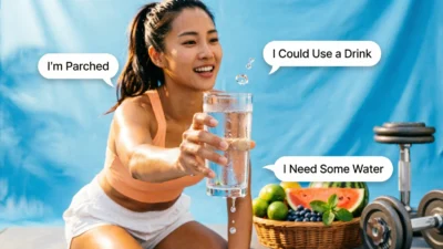 other ways to say I’m thirsty