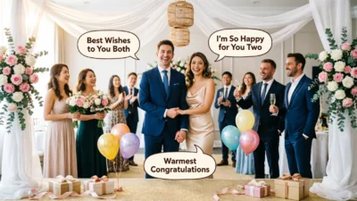 other ways to say congratulations to both of you