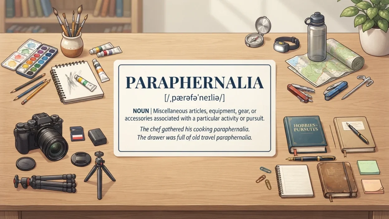 Paraphernalia Meaning