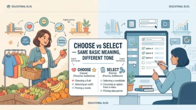 Choose vs Select